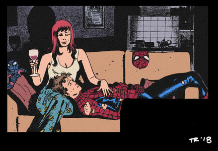 (2024) Original inks by Tom Reilly